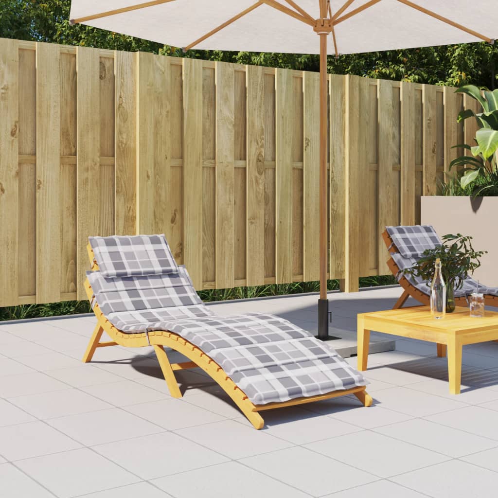 vidaXL Patio Cushion Outdoor Garden Sun Lounger Chair Cushion Oxford Fabric
