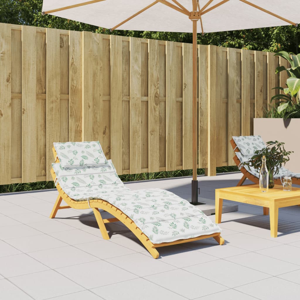 vidaXL Patio Cushion Outdoor Garden Sun Lounger Chair Cushion Oxford Fabric