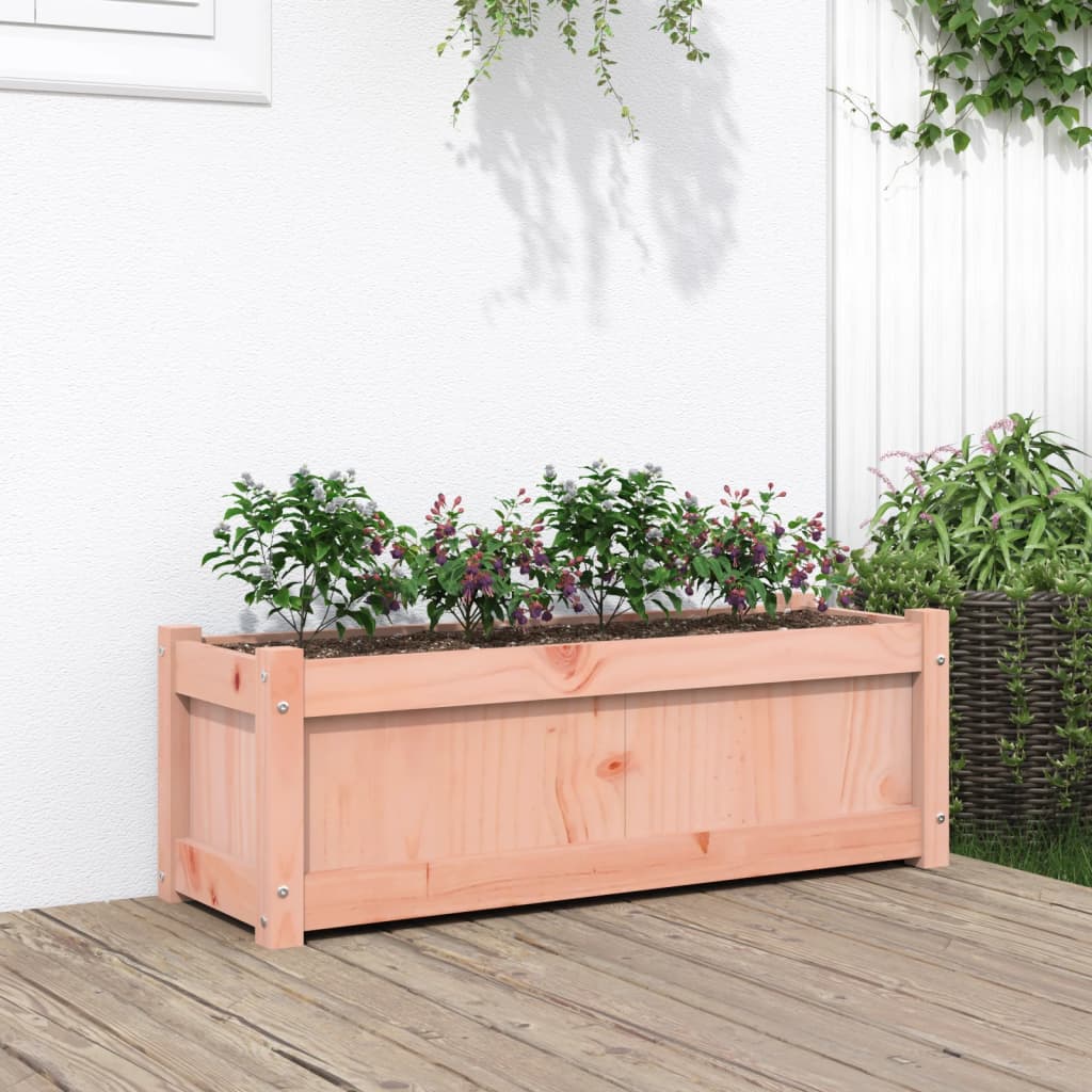 vidaXL Garden Planters Patio Flower Box for Climbing Plants Solid Wood Pine