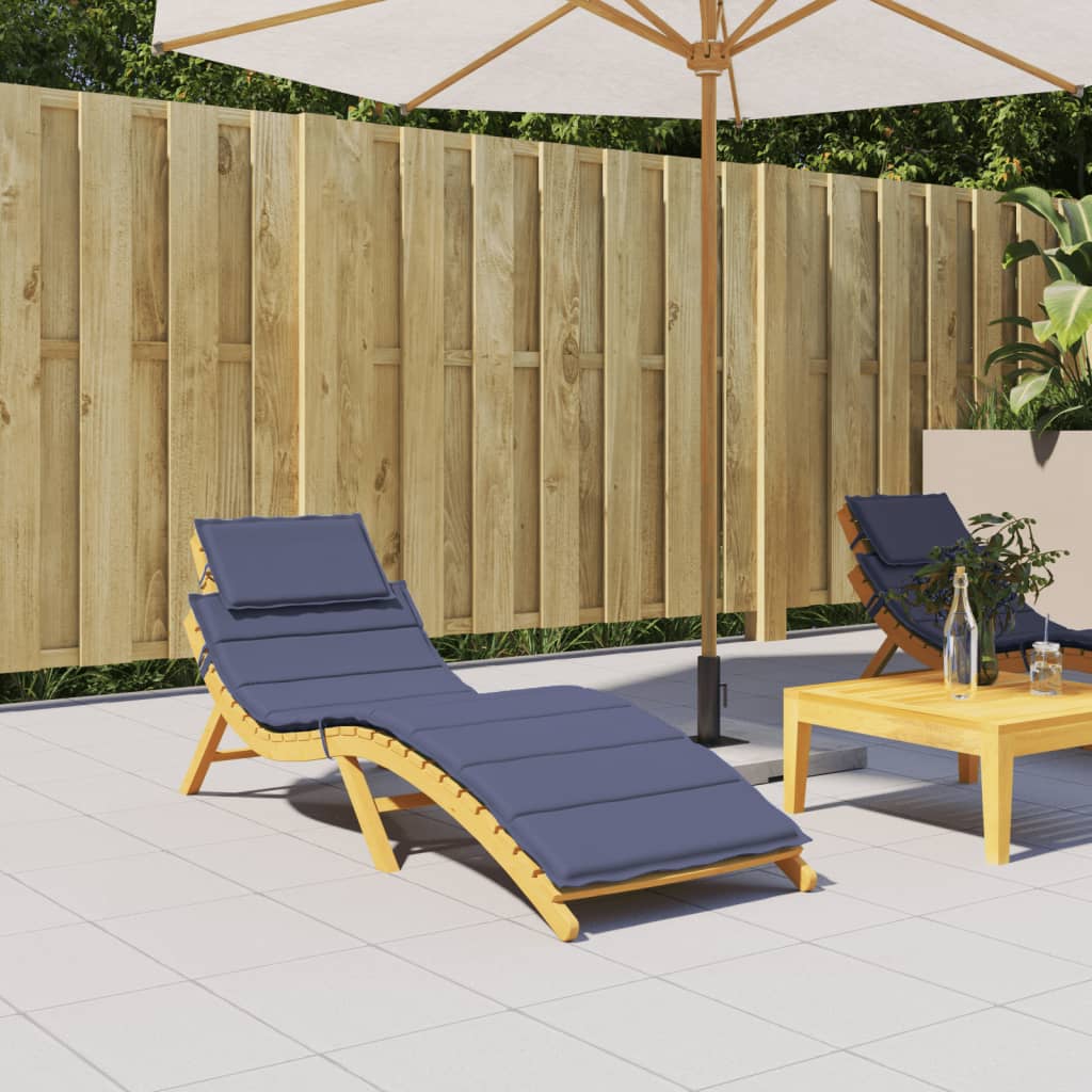 vidaXL Patio Cushion Outdoor Garden Sun Lounger Chair Cushion Oxford Fabric